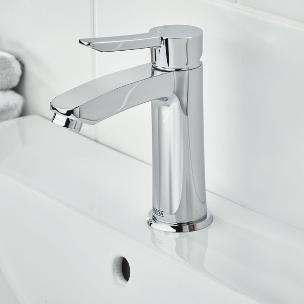 Bristan Apelo Eco Start Basin Mixer with Clicker Waste    Chrome