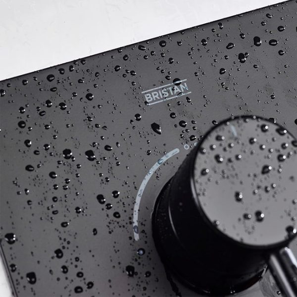 Bristan Apelo Concealed Dual Control Shower Pack   Black - Image 6