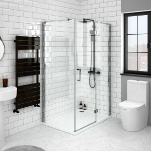 Apollo Frameless RH Hinged Door Rectangular Enclosure