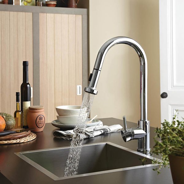 Bristan   Apricot Monobloc Kitchen Sink Mixer with Pull Out Spray - Image 2