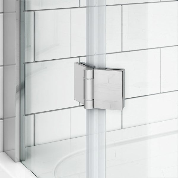 Apollo 900x900mm Frameless Single Door Quadrant Enclosure - Image 5