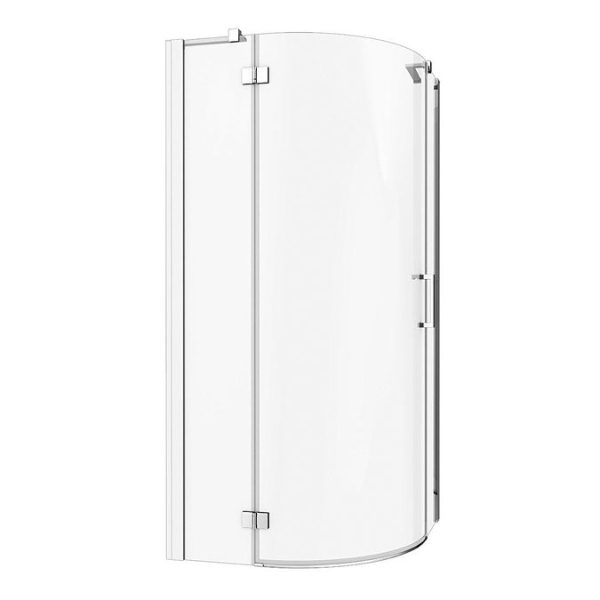 Apollo 900x900mm Frameless Single Door Quadrant Enclosure - Image 2