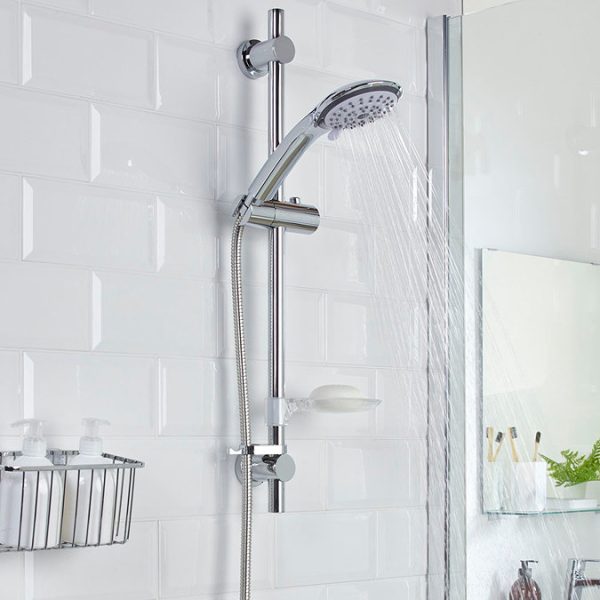 Bristan Artisan Thermostatic Surface Mounted Bar Shower Valve with Adjustable Riser - Image 6