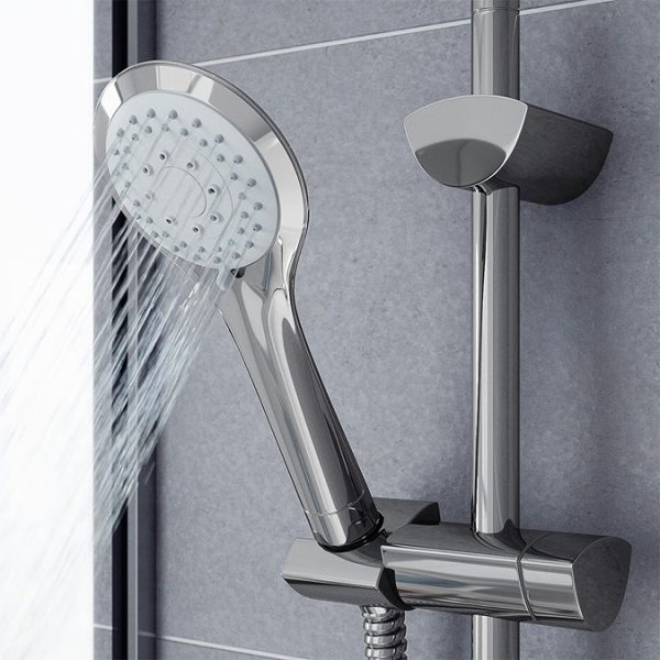Bristan Artisan Thermostatic Surface Mounted Bar Shower Valve with Adjustable Riser - Image 5