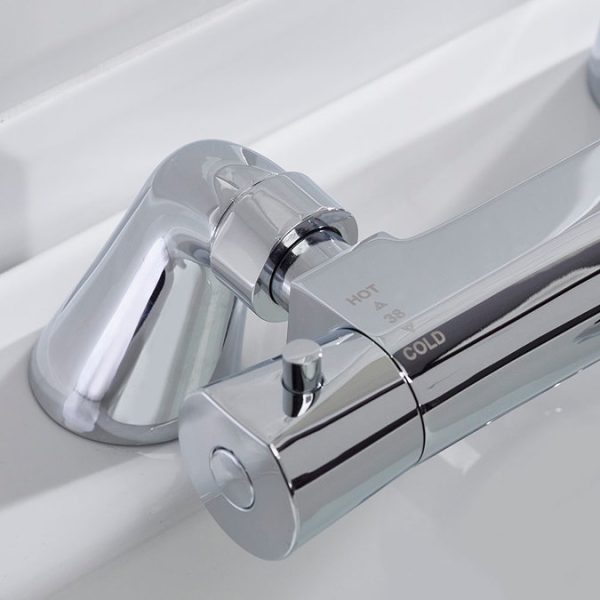Bristan   Artisan Thermostatic Pillar Bath Filler   Chrome - Image 4