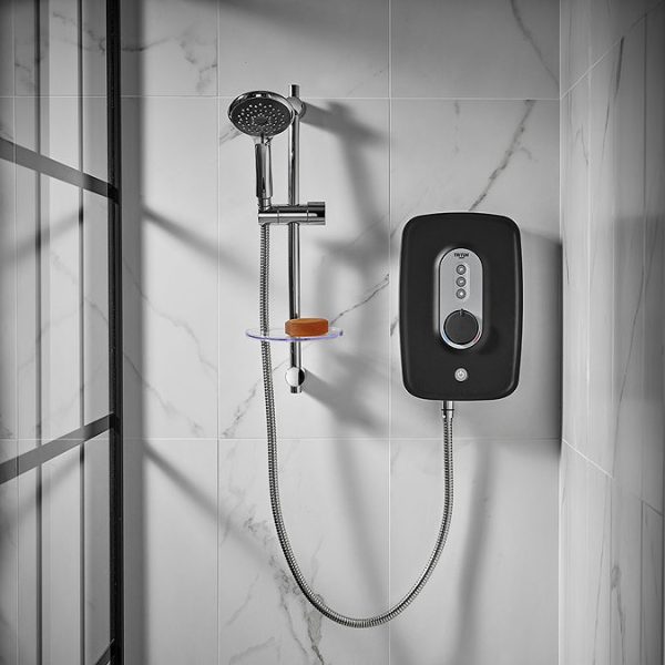 Triton Danzi 9.5kw Electric Shower   Black - Image 3