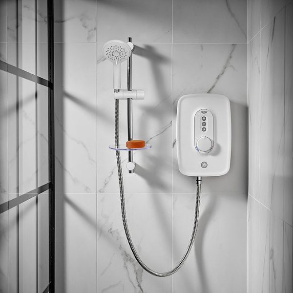 Triton Danzi 8.5kw Electric Shower   White - Image 3