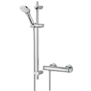 Bristan Artisan Thermostatic Surface Mounted Bar Shower Valve with Adjustable Riser