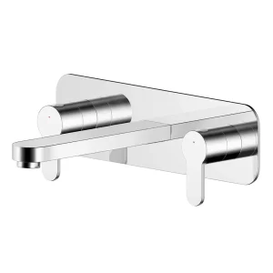 Nuie Arvan 3TH Wall Mounted Basin Mixer