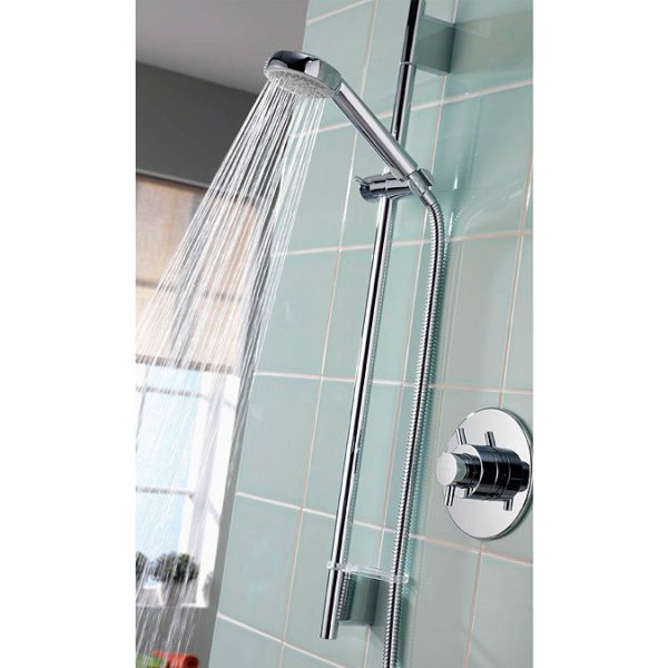 Aqualisa   Aspire DL Concealed Thermostatic Shower Valve with Slide Rail Kit - Image 2