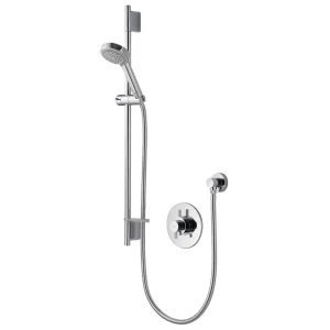 Aqualisa   Aspire DL Concealed Thermostatic Shower Valve with Slide Rail Kit