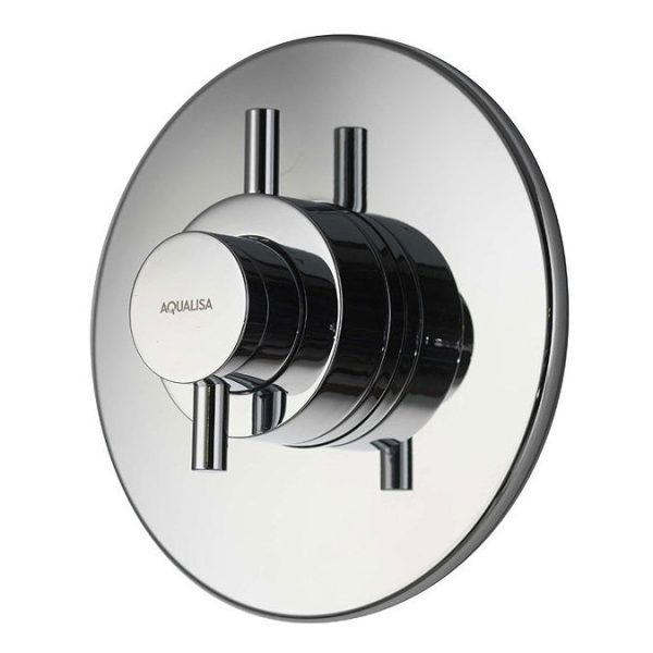 Aqualisa   Aspire DL Concealed Thermostatic Shower Valve with Wall Mounted Fixed Head - Image 3