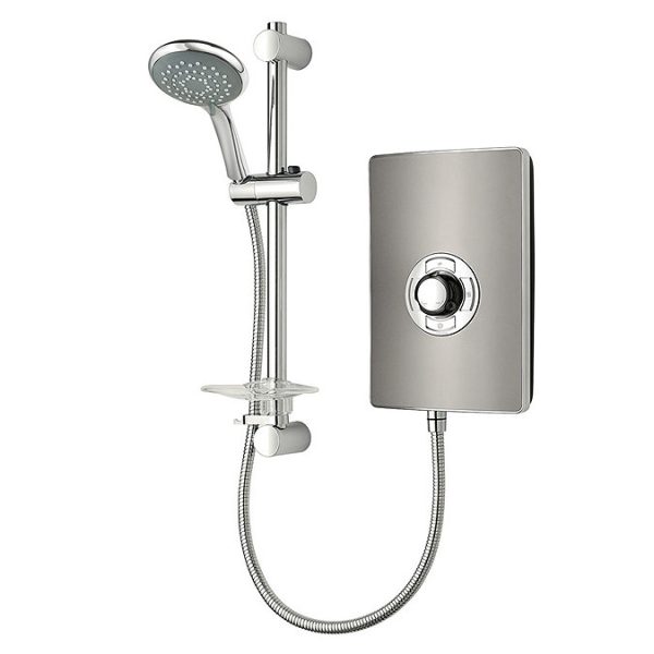 Triton   Aspirante 8.5kw Electric Shower   Brushed Steel - Image 3