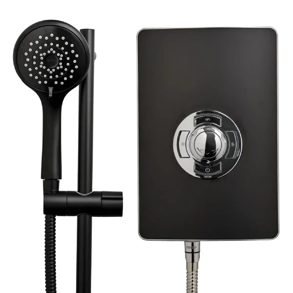 Triton Aspirante 9.5kW Electric Shower   Matte Black
