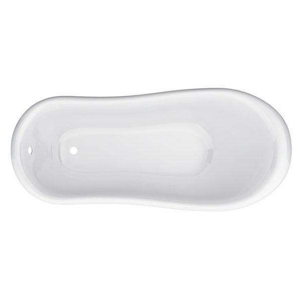 Astoria 1710 Roll Top Slipper Bath + Matt Black Leg Set - Image 4