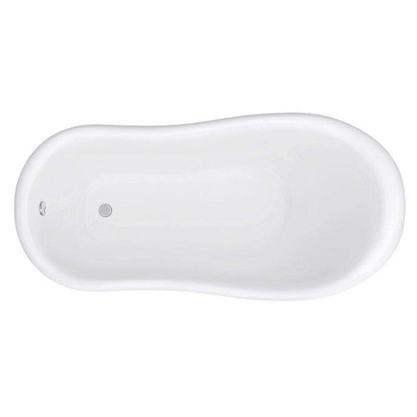 Astoria Black 1550 Roll Top Slipper Bath w. Ball + Claw Leg Set - Image 4