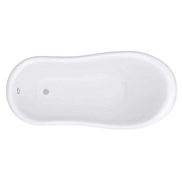Astoria Black 1710 Roll Top Slipper Bath w. Ball + Claw Leg Set - Image 4