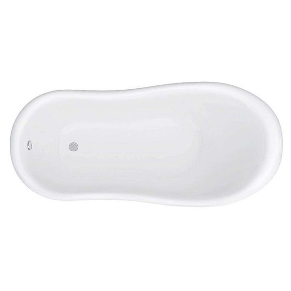 Astoria Blue 1710 Roll Top Slipper Bath w. Ball + Claw Leg Set - Image 4