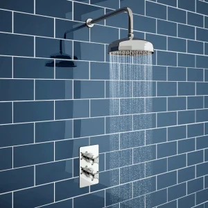 Astoria Traditional Concealed Shower Valve incl. 8" Head with Arm