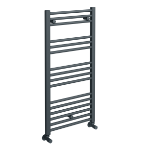 Diamond Heated Towel Rail   W500 x H1000mm   Anthracite   Straight