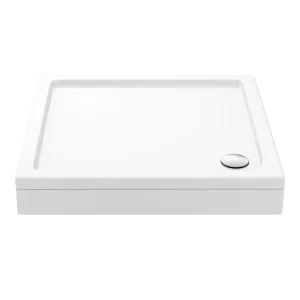 Aurora Stone Square Shower Tray + Riser Kit