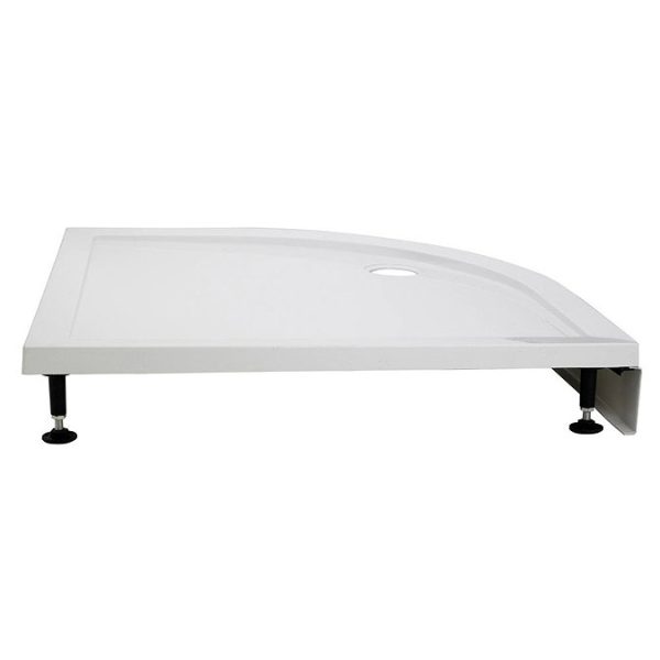 Aurora Stone RH Offset Quadrant Shower Tray + Riser Kit - Image 2
