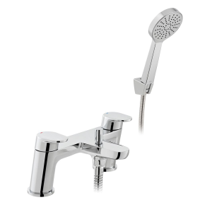 Vado Ava Deck Mounted Bath Shower Mixer with Single Function Handset