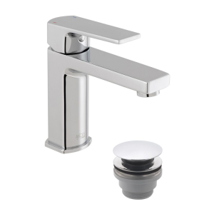 Vado Ekko Mono Basin Mixer + Universal Basin Waste