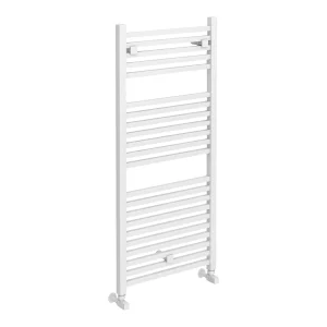 Arezzo Cube Matt White Heated Towel Rail (500 x 1100mm)