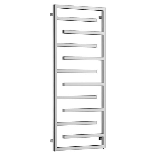 Arezzo Chrome 1380 x 600mm Designer Towel Rail - Image 2