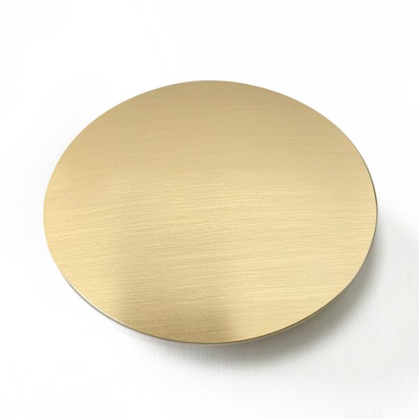 Arezzo 1500 Curved Freestanding Bath with Brushed Brass Frame + Waste - Image 2