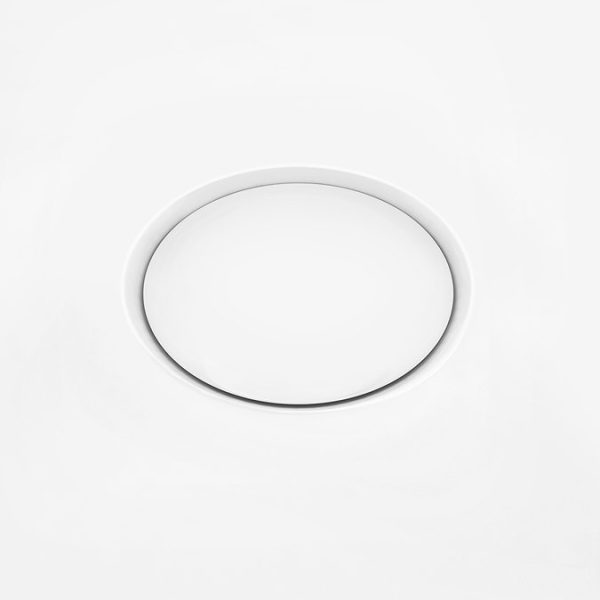 Arezzo 1700 x 800 Matt White Solid Stone Modern Double Ended Bath - Image 4