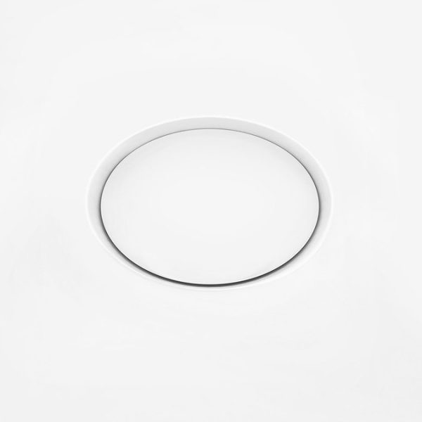 Arezzo 1690 x 750 Matt White Solid Stone Modern Roll Top Bath - Image 2