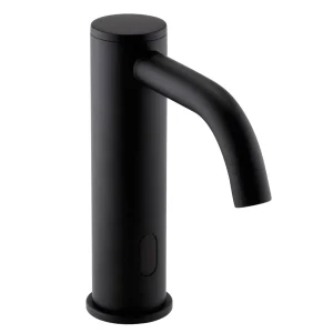 Arezzo Round Matt Black Infrared Sensor Basin Mixer Tap