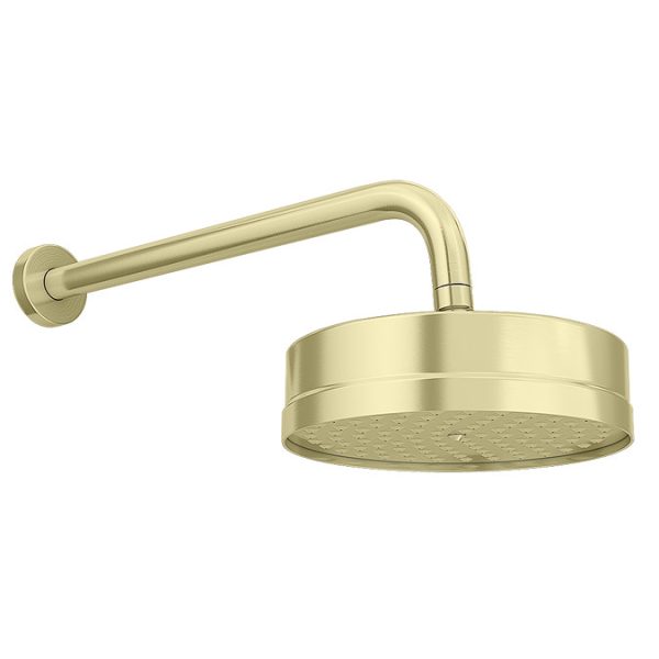 Arezzo Art Deco Crosshead Brushed Brass Luxury Spa 3 Outlet Shower Bundle - Image 7