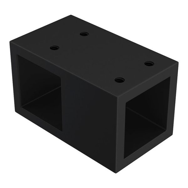 Arezzo 1600 x 800 Fluted Glass Matt Black Walk In Enclosure (inc. Main Screen, Side Panel + Tray) - Image 2