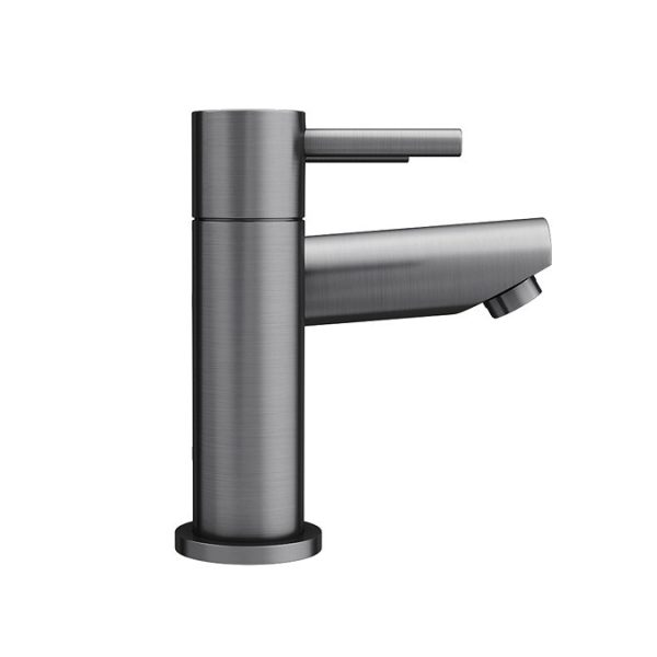 Arezzo Round Gunmetal Grey Bath Filler Tap - Image 2