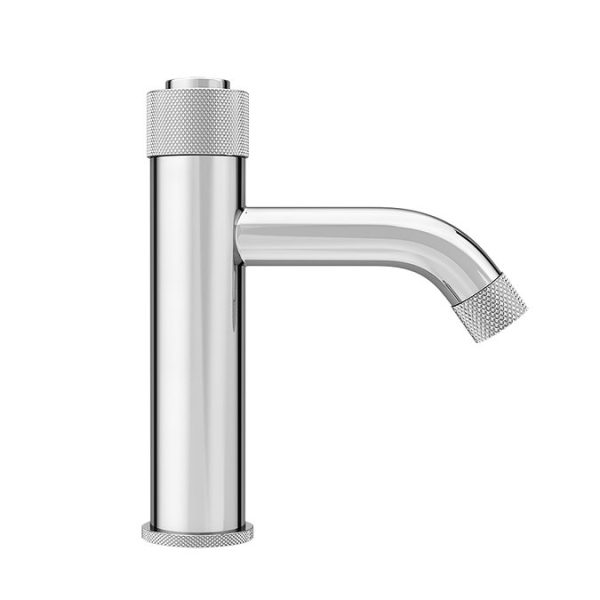 Arezzo Chrome Industrial Style 1 Touch Basin Tap - Image 6