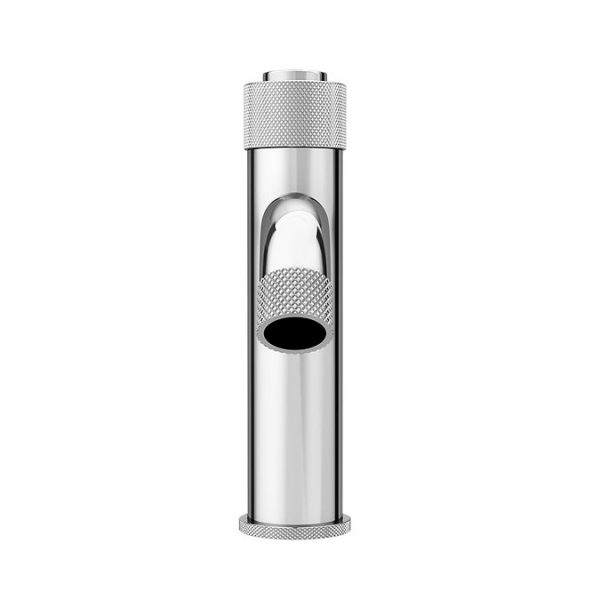Arezzo Chrome Industrial Style 1 Touch Basin Tap - Image 2