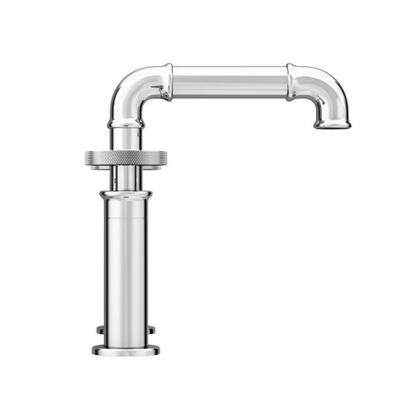 Arezzo Chrome Industrial Style Bath Filler - Image 5