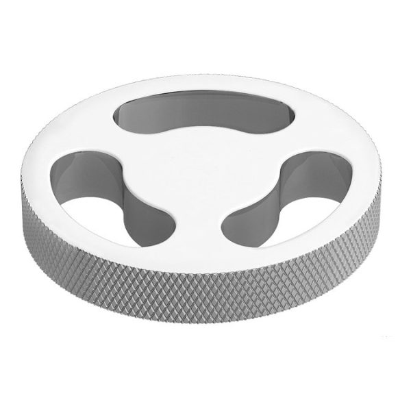 Arezzo Chrome Industrial Style Bath Filler - Image 3