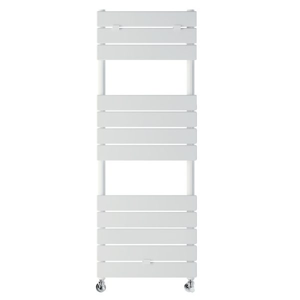 Arezzo Matt White 1200 x 500mm Heated Towel Rail - Image 2