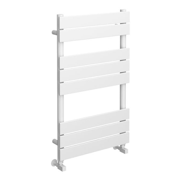 Arezzo Matt White 840 x 500mm Heated Towel Rail - Image 2