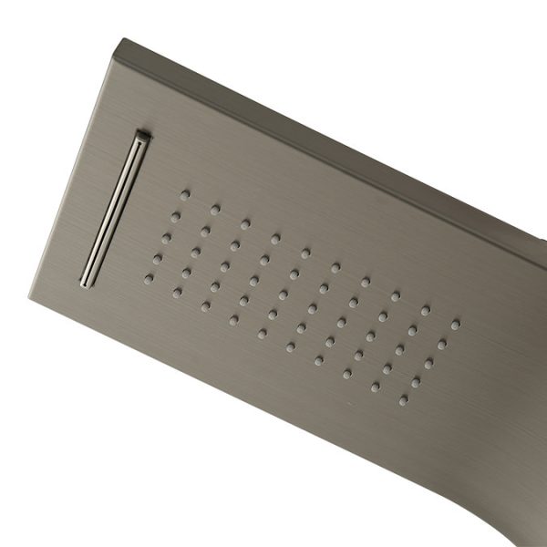 Arezzo Shower Tower Panel   Stainless Steel (Thermostatic) - Image 3