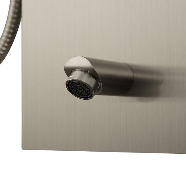 Arezzo Shower Tower Panel   Stainless Steel (Thermostatic) - Image 5