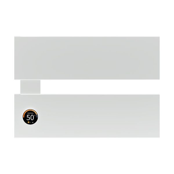 Arezzo Electric Smart Wifi Double Bar Towel Heater   Matt White - Image 2