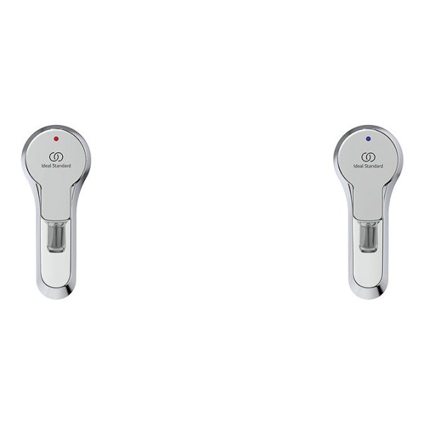 Ideal Standard Calista Basin Pillar Taps - Image 4