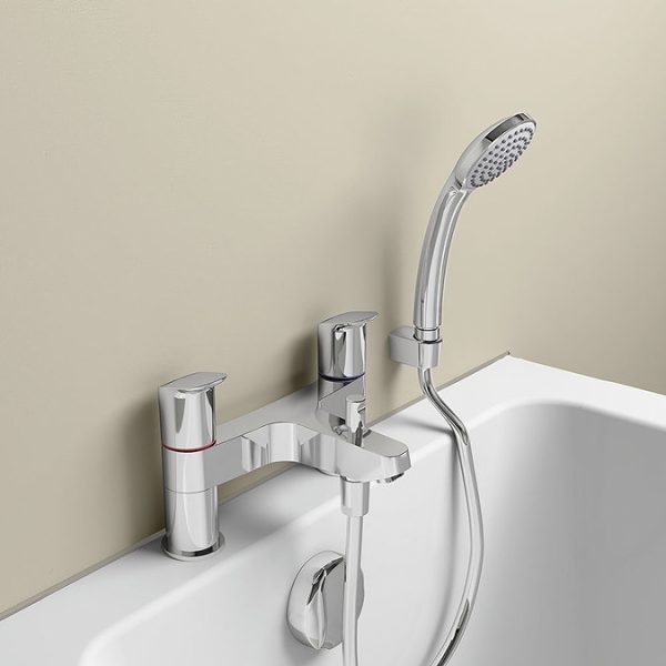 Ideal Standard Ceraflex 2 Hole Bath Shower Mixer - Image 6