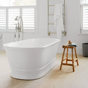 BC Designs Aurelius Double Ended Freestanding Bath 1740 x 760mm   Polished White