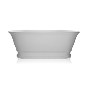 BC Designs Aurelius Double Ended Freestanding Bath 1740 x 760mm   Silk Matt White